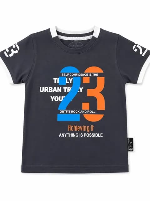 Boys Graphic Print Short Sleeve T-Shirt