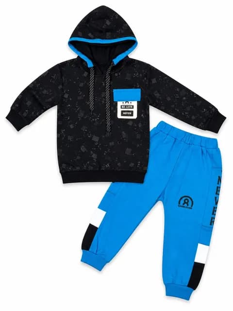 Boys Sporty Hoodie & Trouser 2 Piece Set