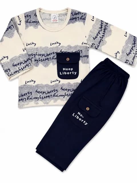 Boys Printed Sweatshirt & trouser Co-Ord Set