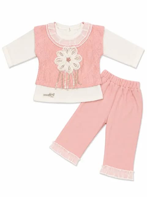 Baby Girl Embellished 3 Piece Set
