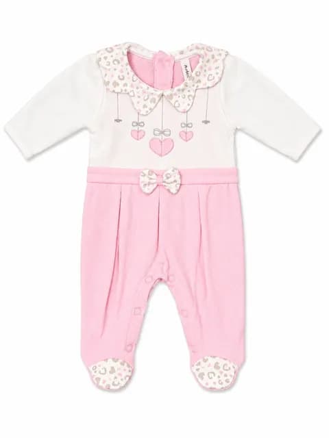 Baby Girl Heart & Bow Romper