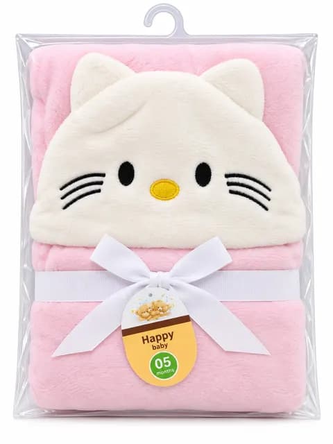 Imported Baby Character Hooded Blanket